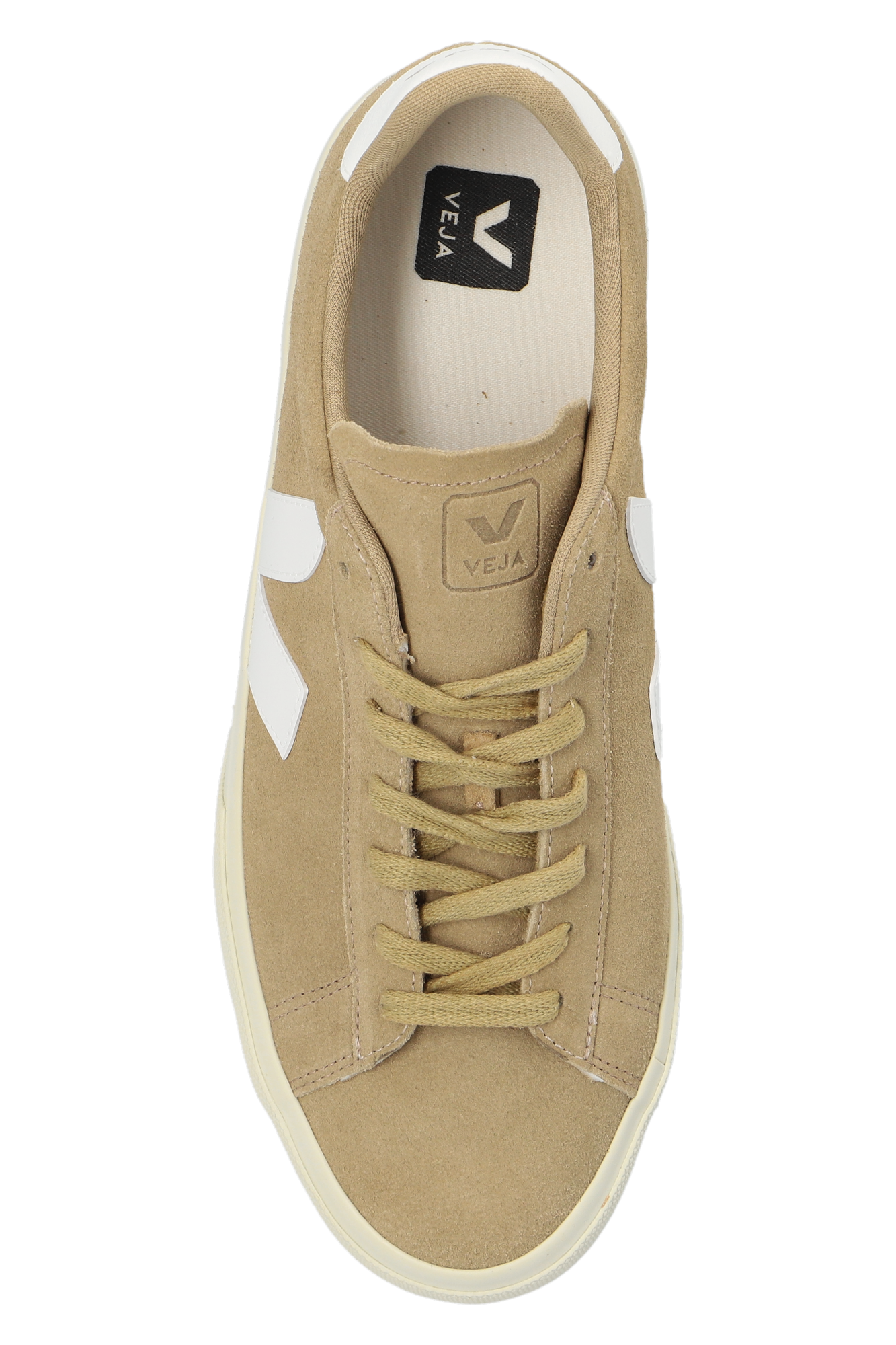 Veja esplar 3 outlet locks en cuir blanc